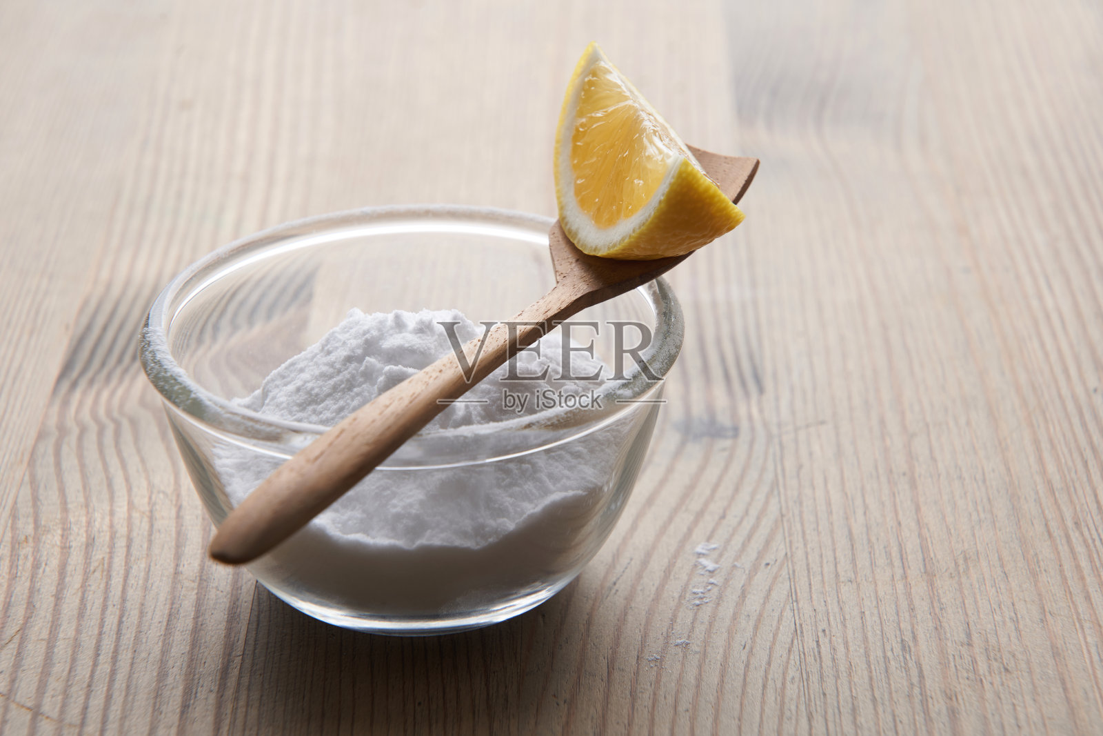 小苏打柠檬醋照片摄影图片