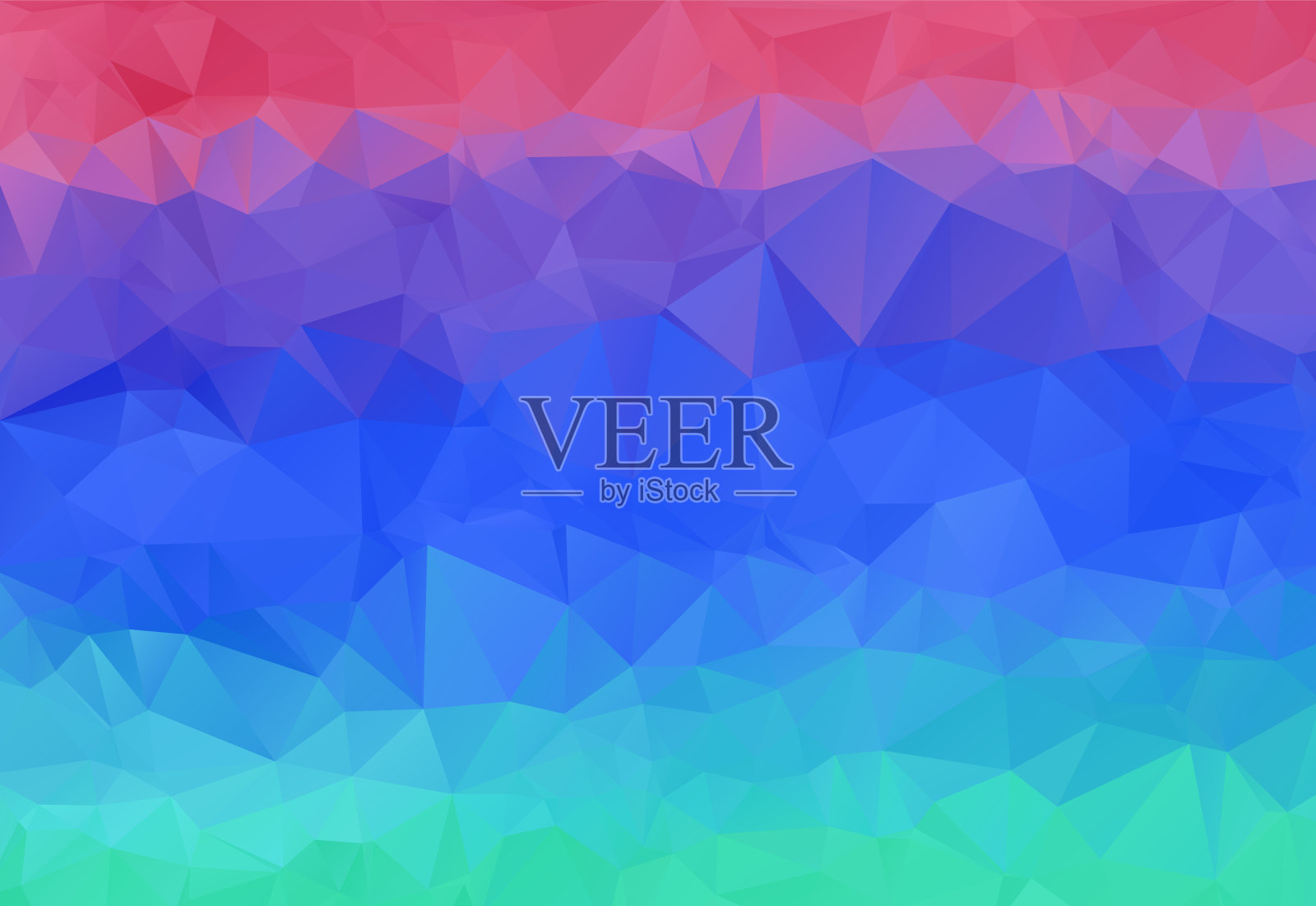 明亮的日落天空抽象的多边形背景插画图片素材