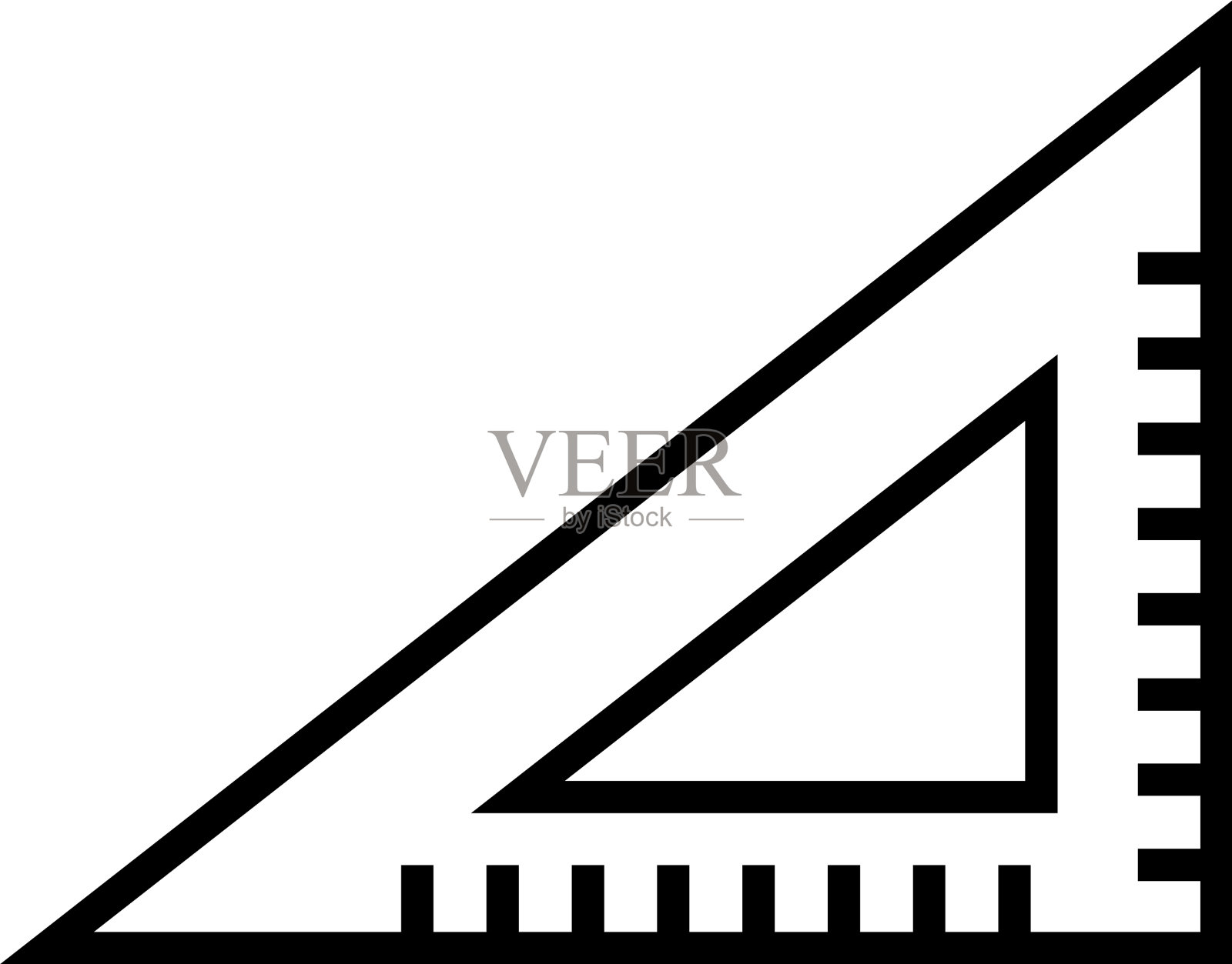 规则学校供应孤立的图标设计元素图片