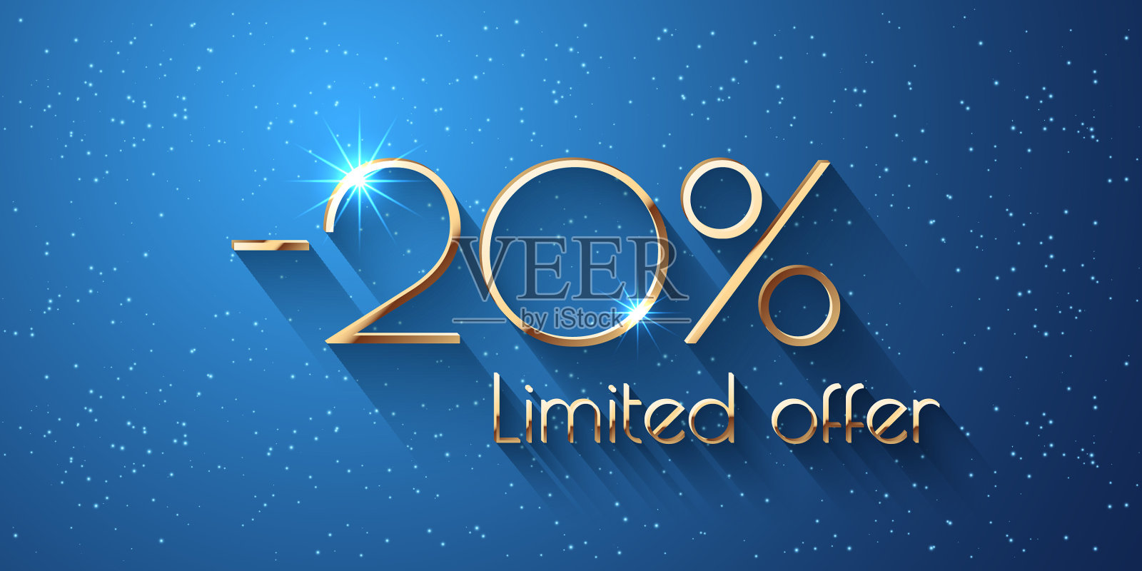 20%的公司提供金光闪闪的背景插画图片素材