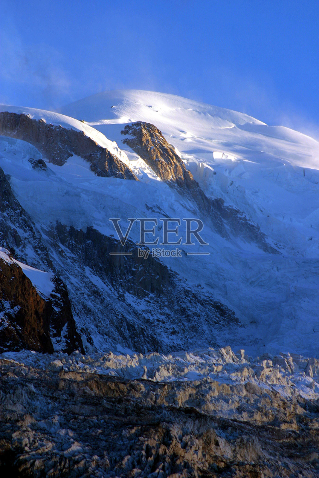勃朗峰照片摄影图片