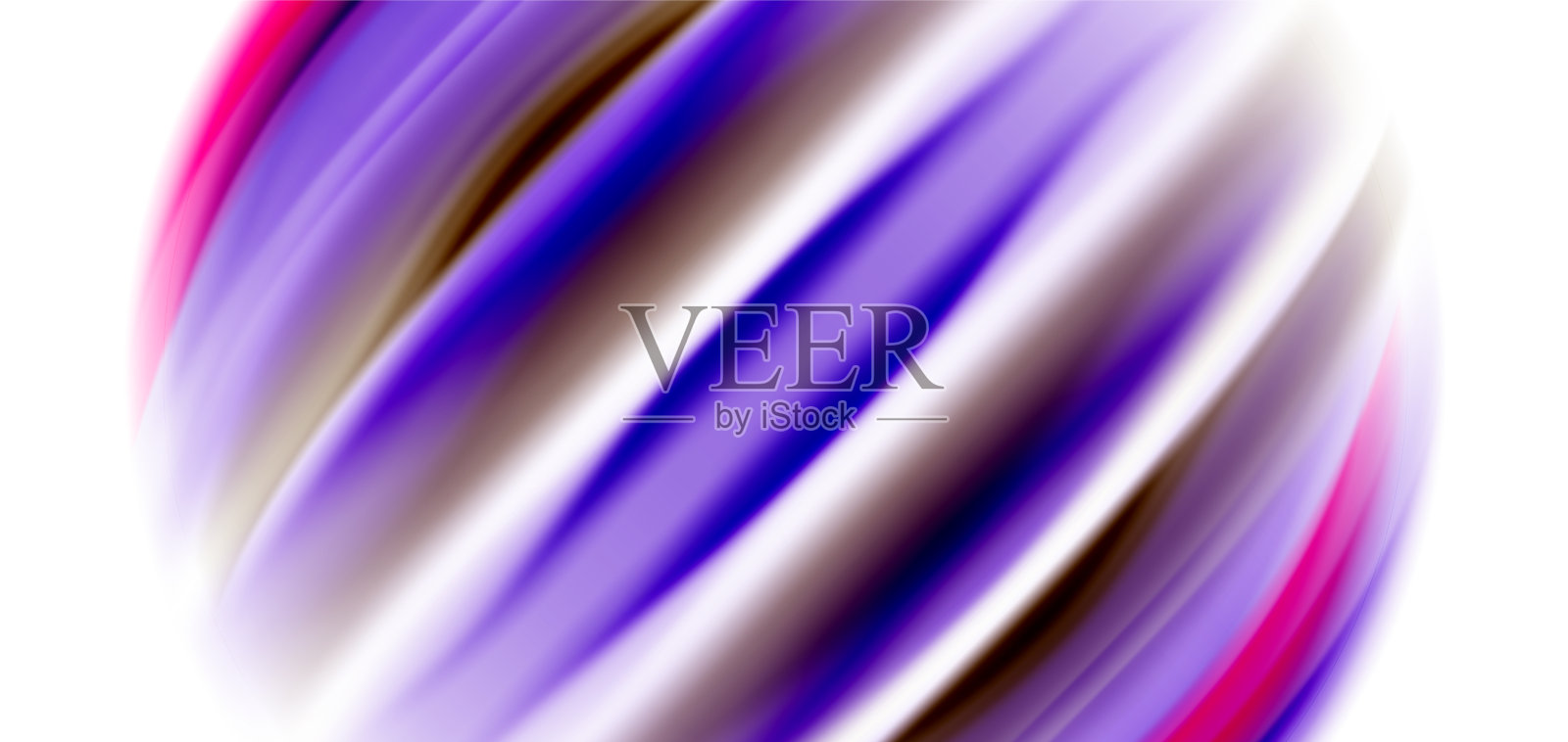 丝滑的线条上的白色液体液体的颜色插画图片素材