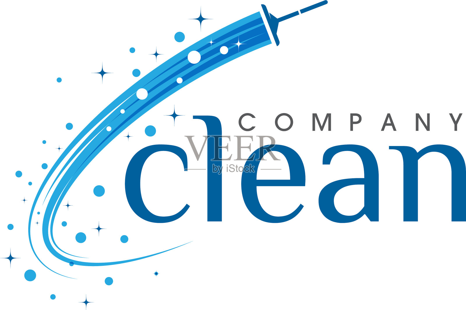 清洁图标模板插画图片素材