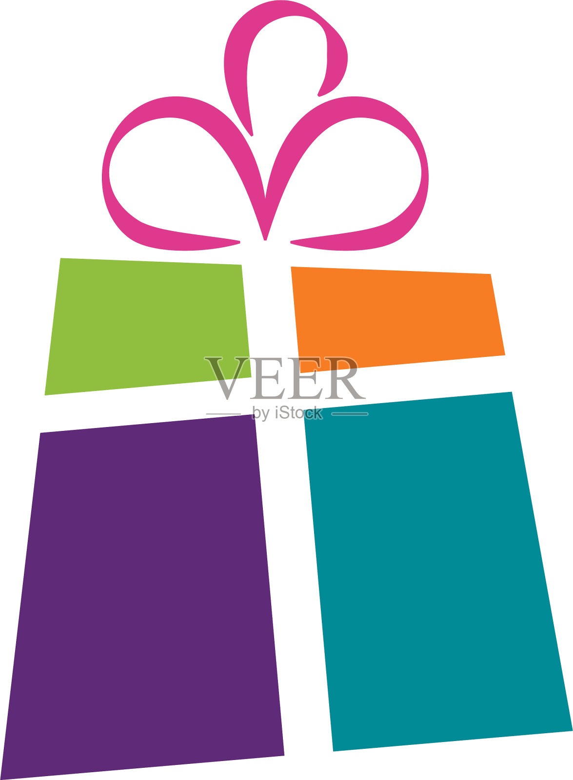 礼盒图标设计元素图片