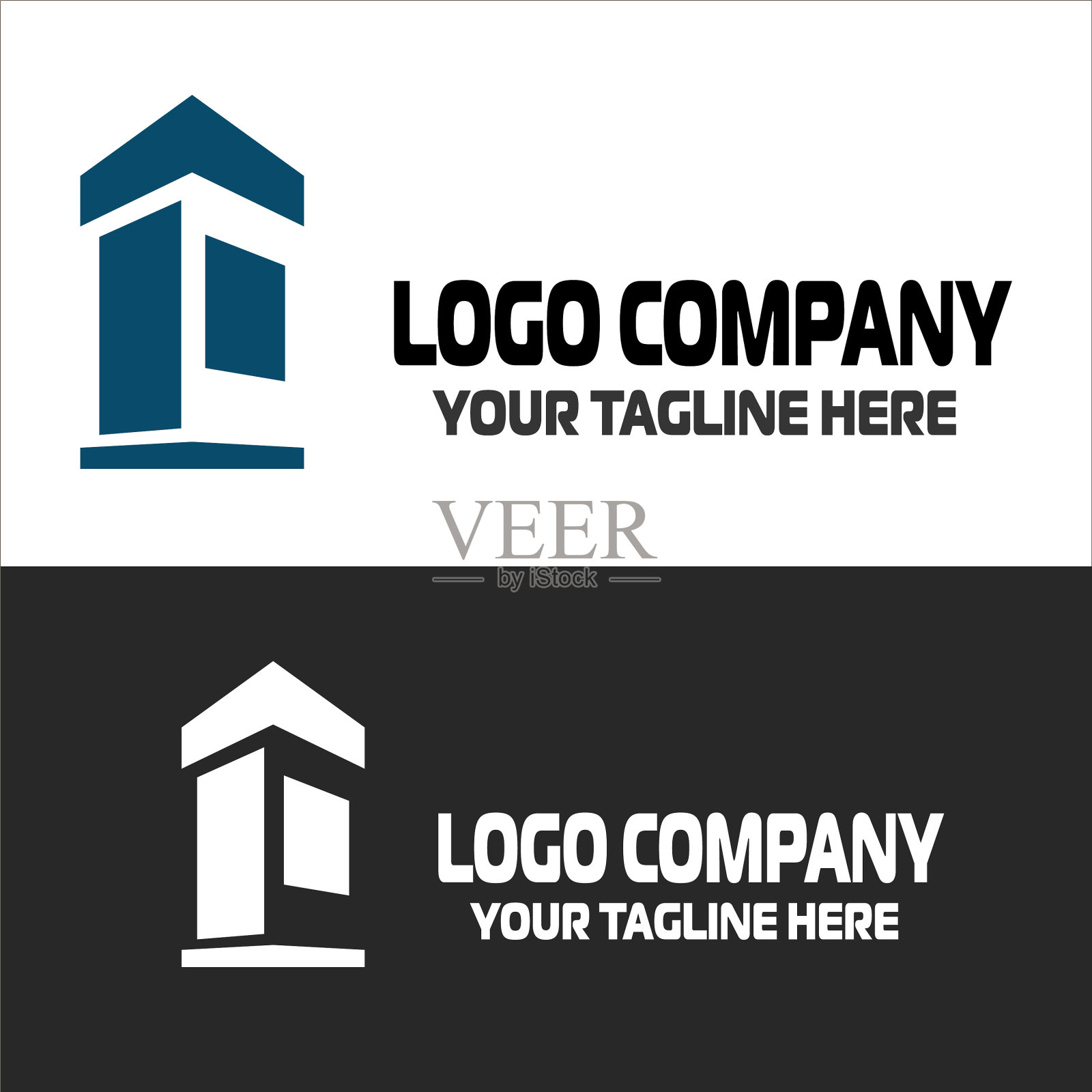 标志门窗建筑施工维修插画图片素材