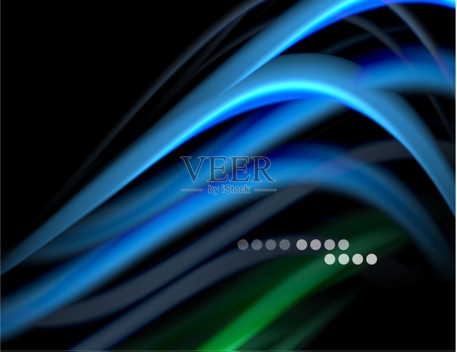 丝绸光滑的线条上的黑色液体液体的颜色插画图片素材