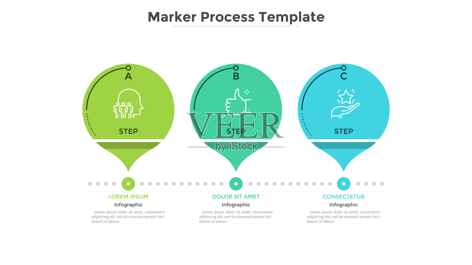 现代信息图向量模板插画图片素材