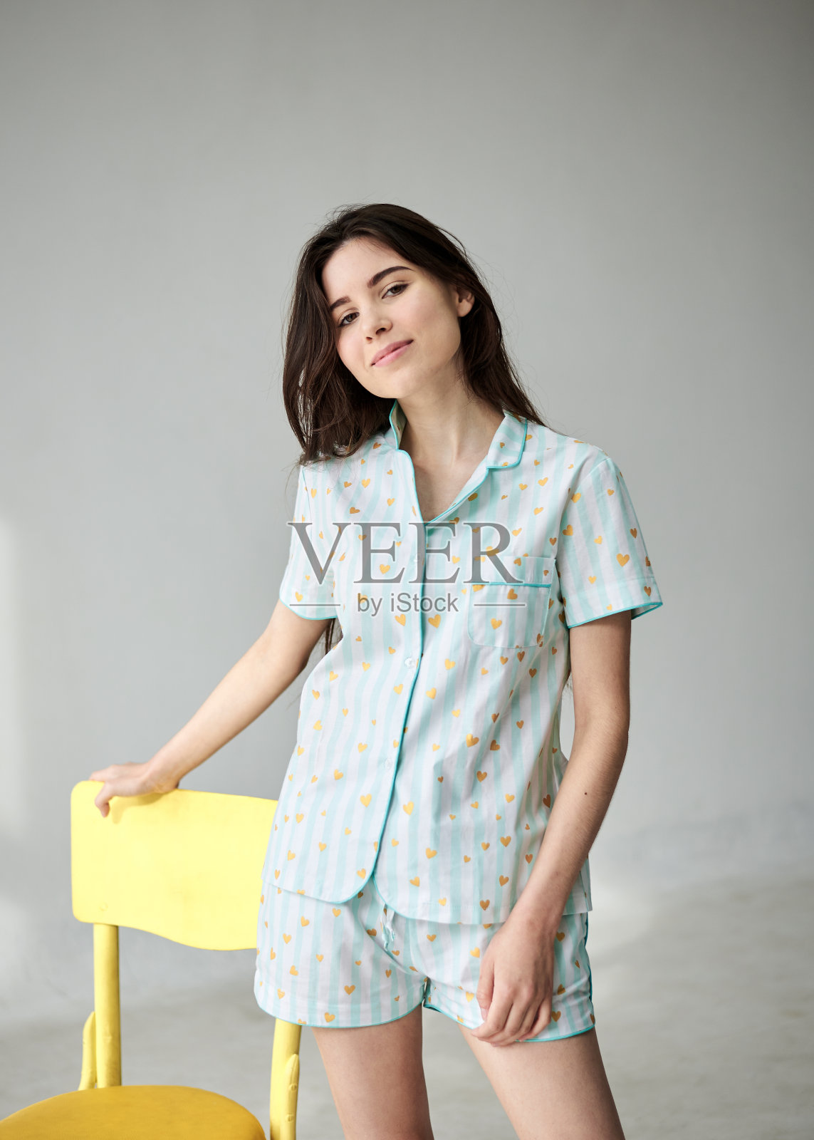 睡衣派对照片摄影图片