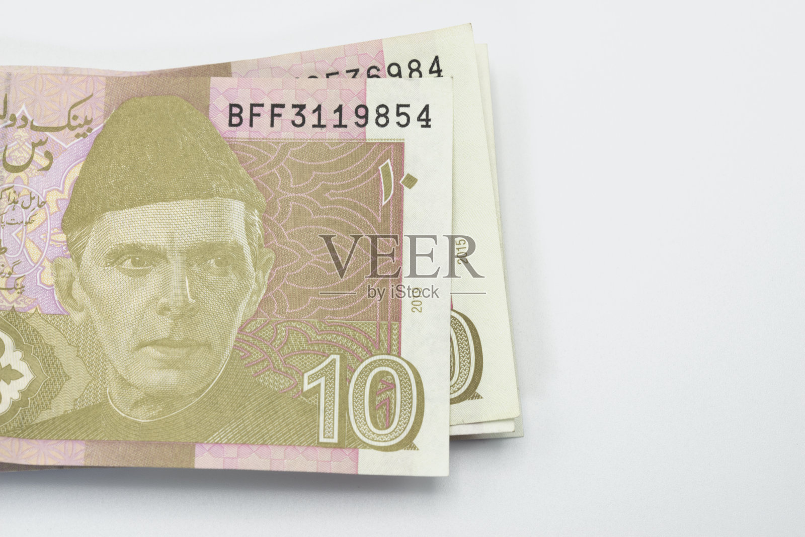 巴基斯坦卢比，巴基斯坦纸币照片摄影图片