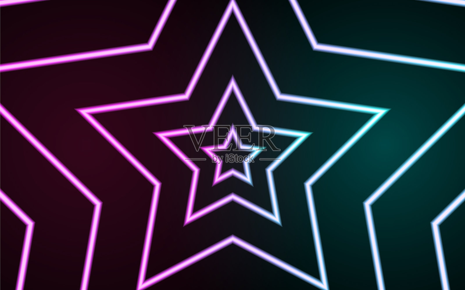 霓虹发光线魔术能量空间光插画图片素材