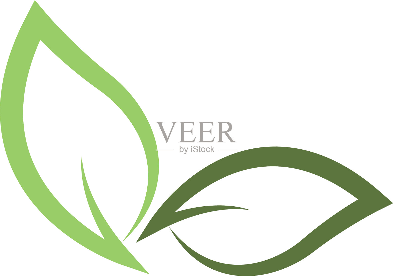 生态标志模板图标设计元素图片