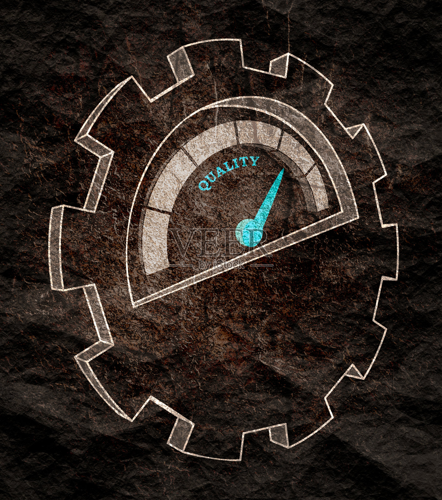 测量装置的概念插画图片素材