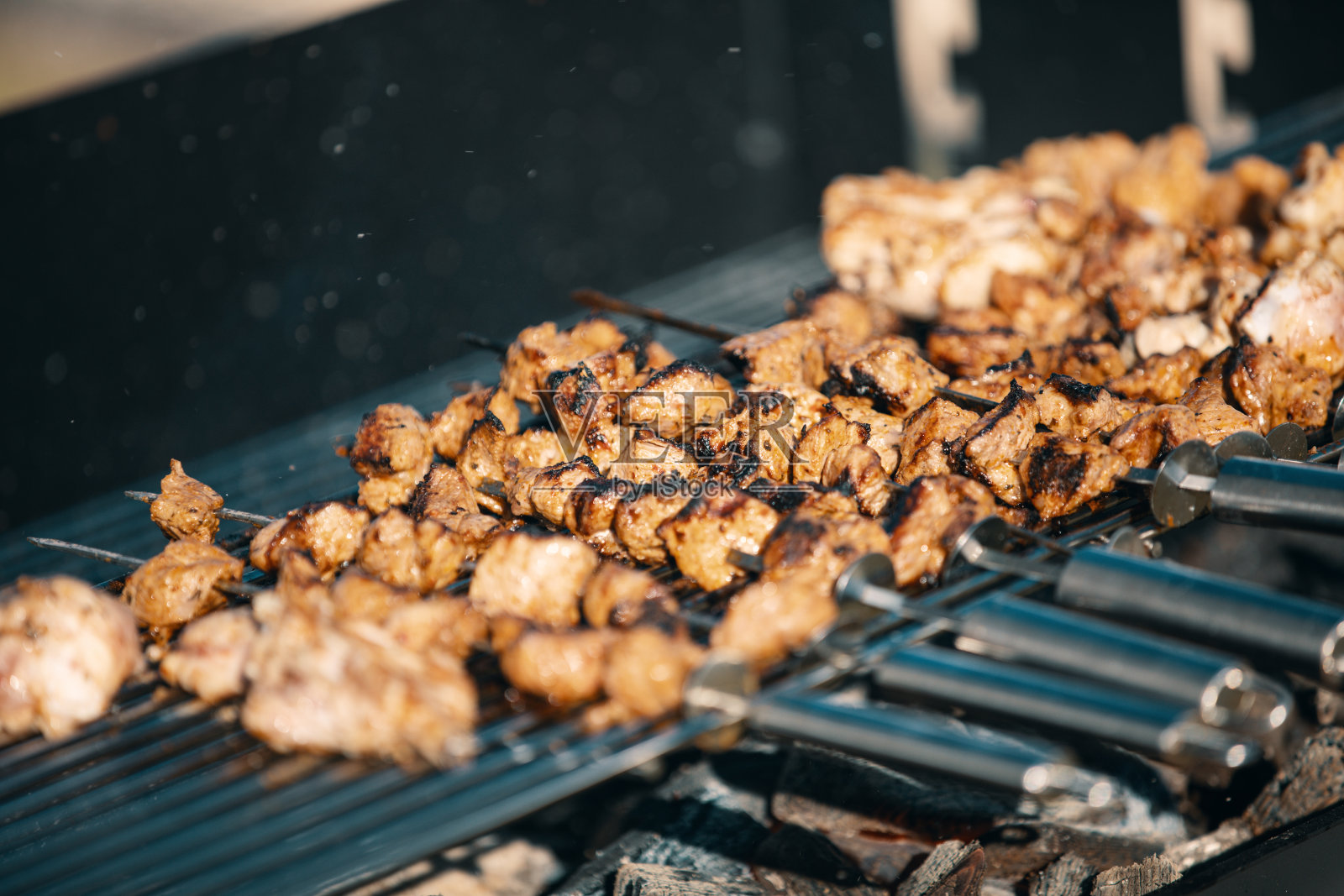花园烧烤照片摄影图片