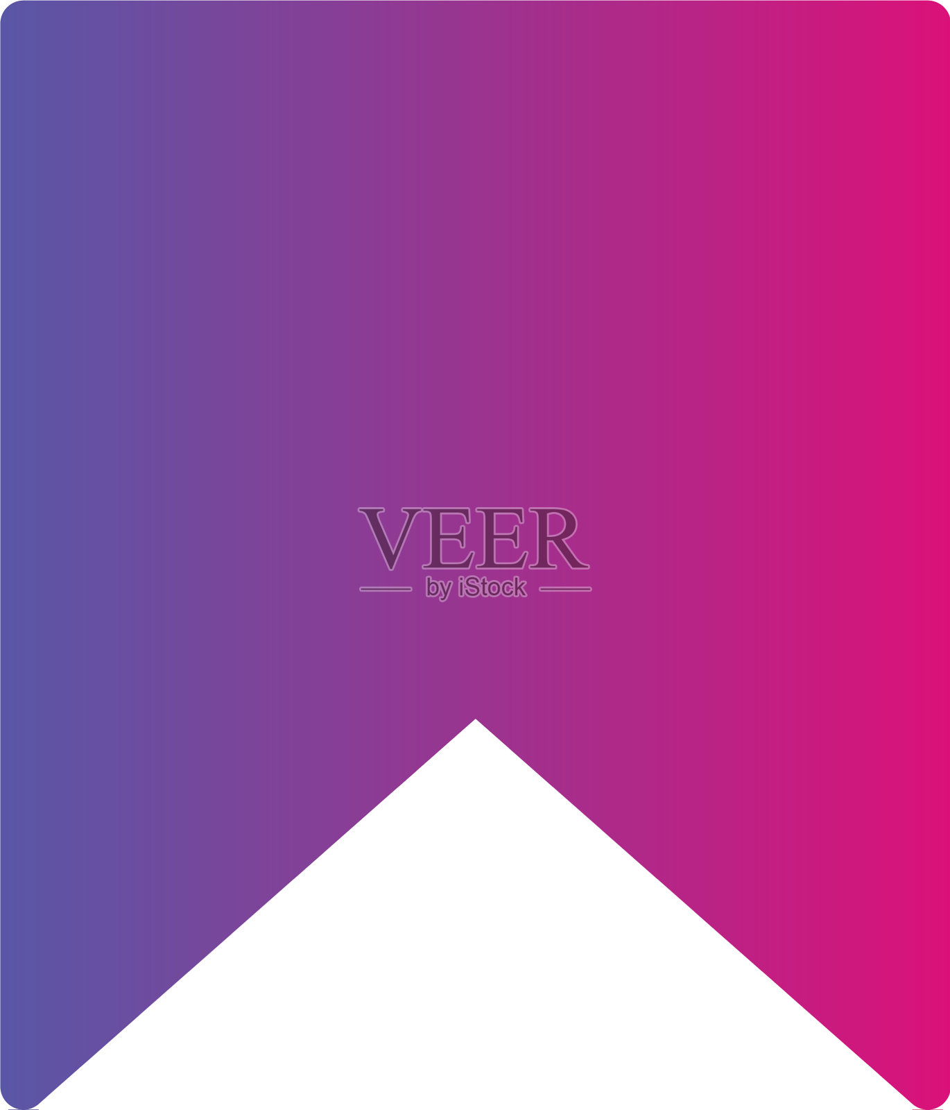 预订标志图标孤立的背景设计元素图片