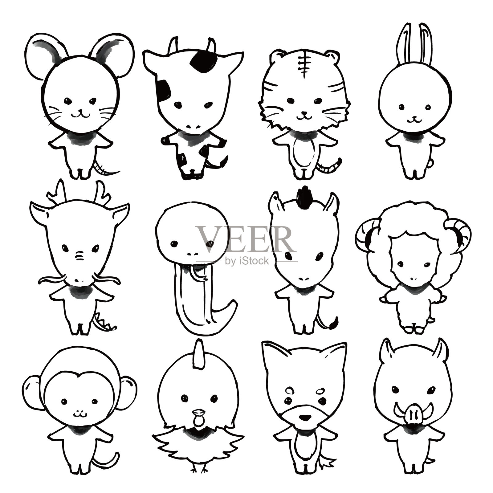 星座(刷)设计元素图片