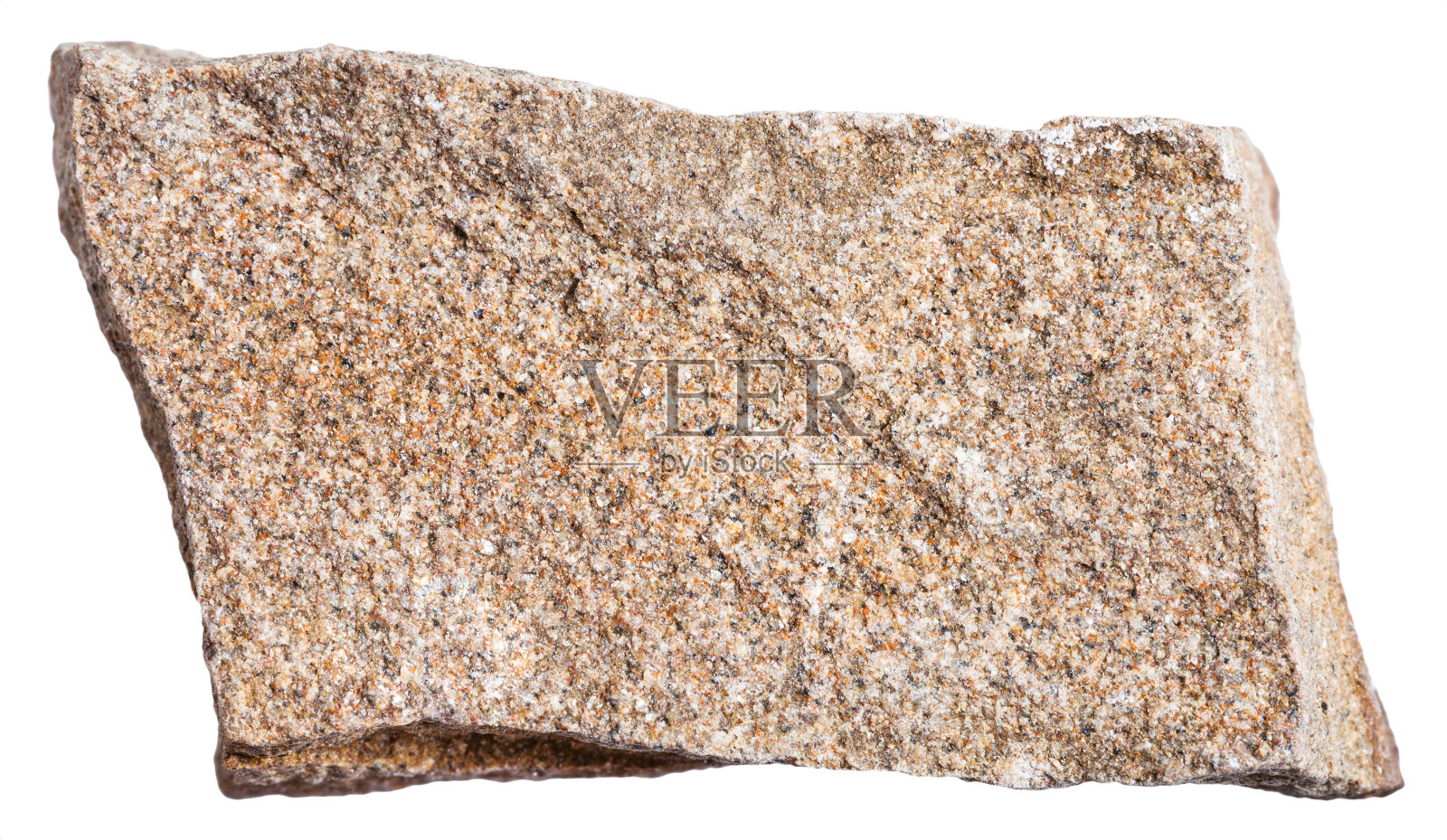 砂岩(多晶砂岩)石孤立照片摄影图片