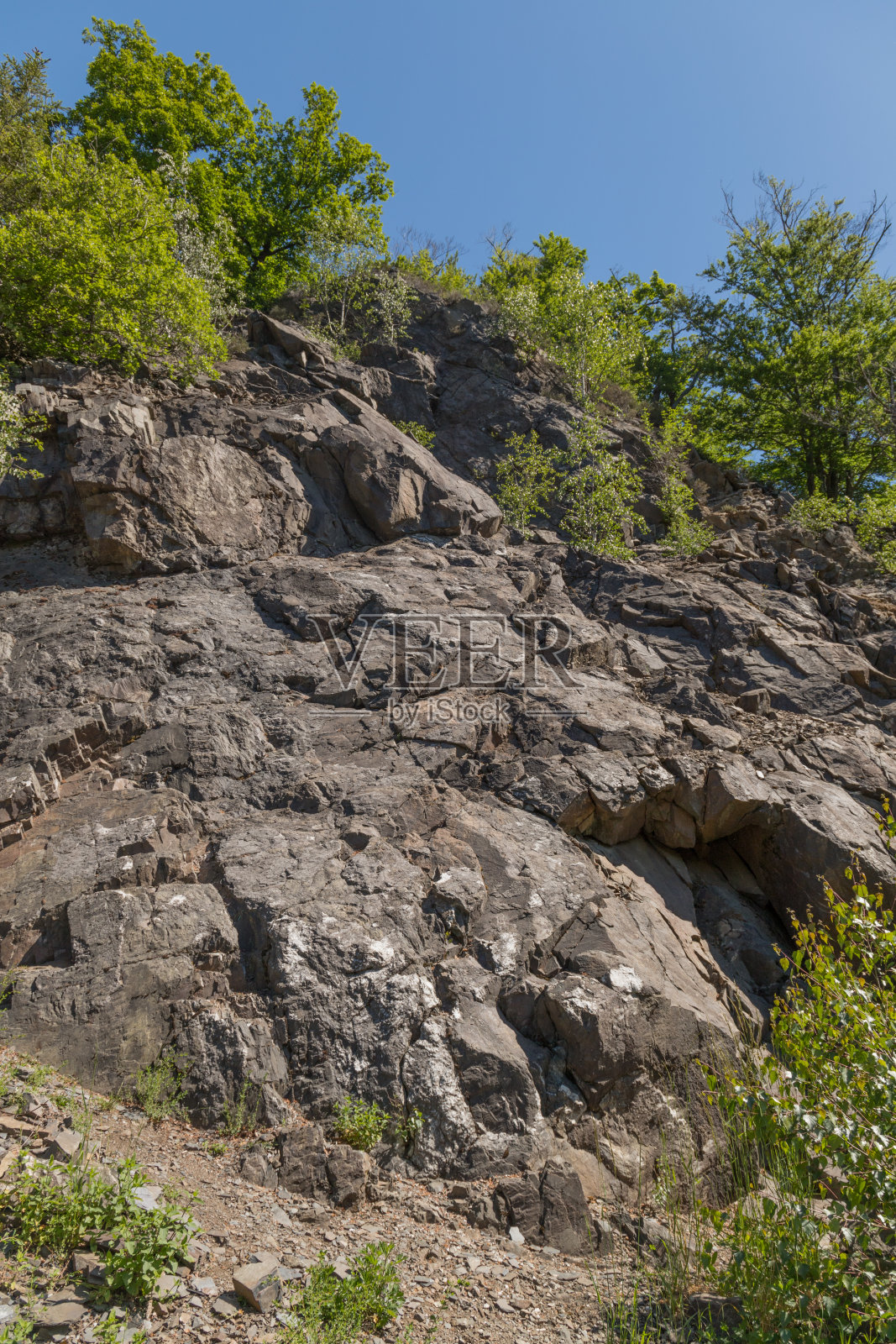 德国哈尔茨国家公园的小石城照片摄影图片