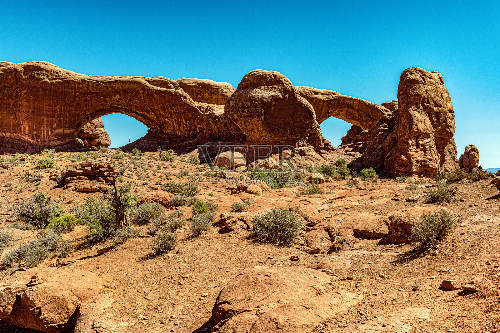 拱门国家公园，美国犹他州照片摄影图片