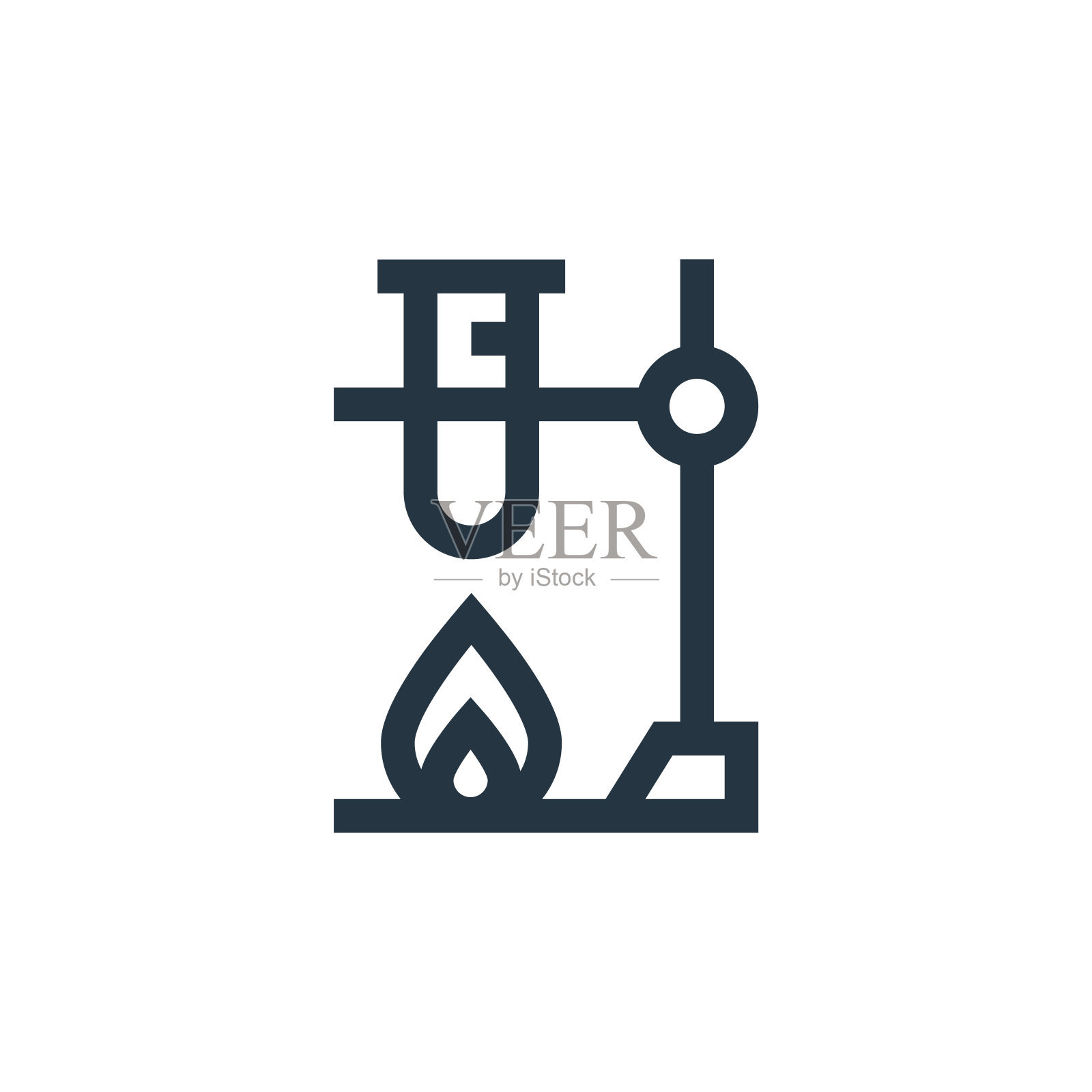 实验室矢量图标。实验室可编辑的中风。实验室线性符号用于网络和移动应用程序，标志，印刷媒体。细线说明。矢量孤立轮廓绘制。插画图片素材