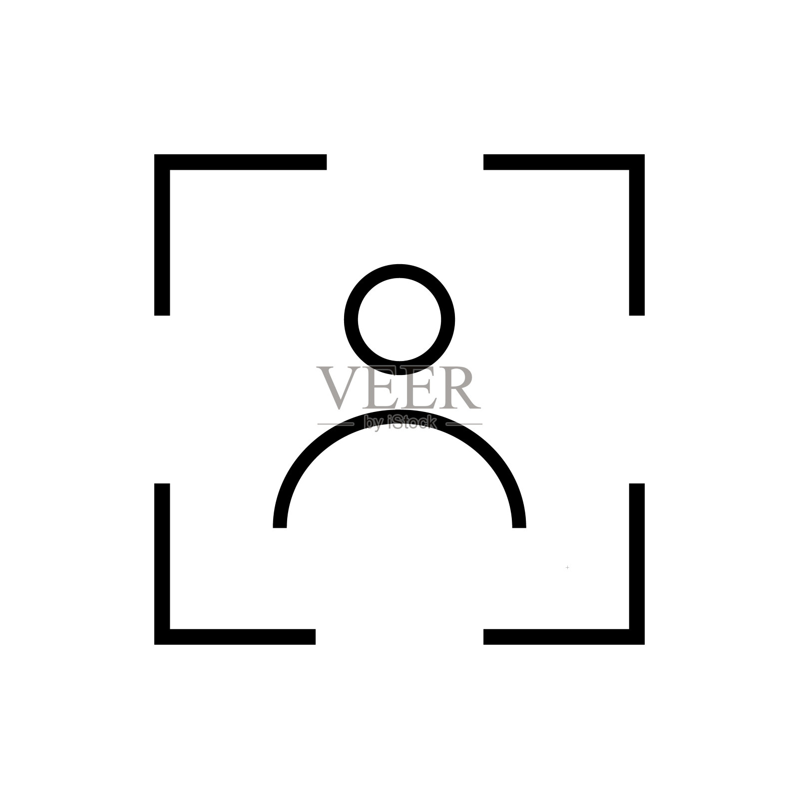 聚焦图标设计矢量模板图标素材