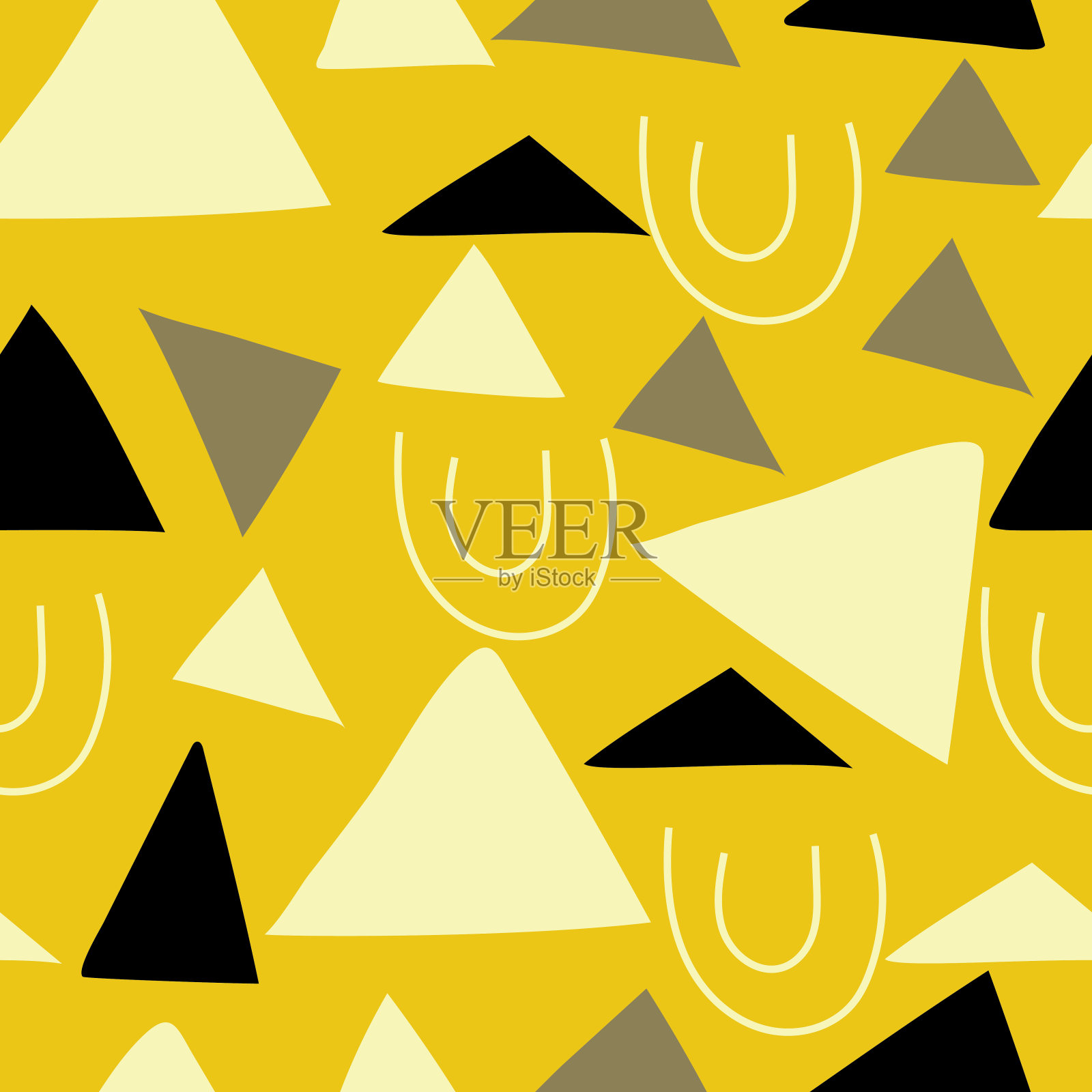 几何矢量无缝图形插画图片素材