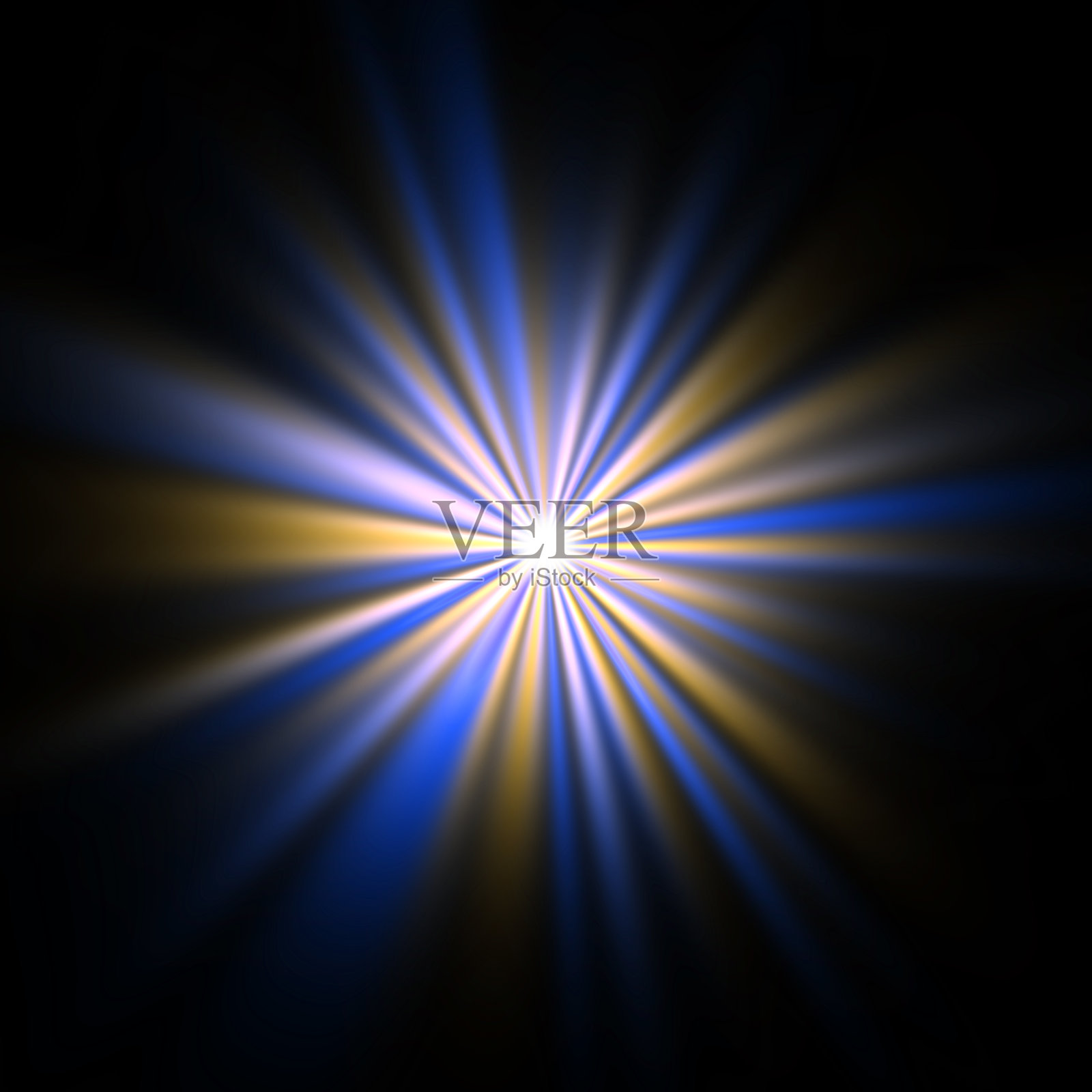 抽象的光束插画图片素材