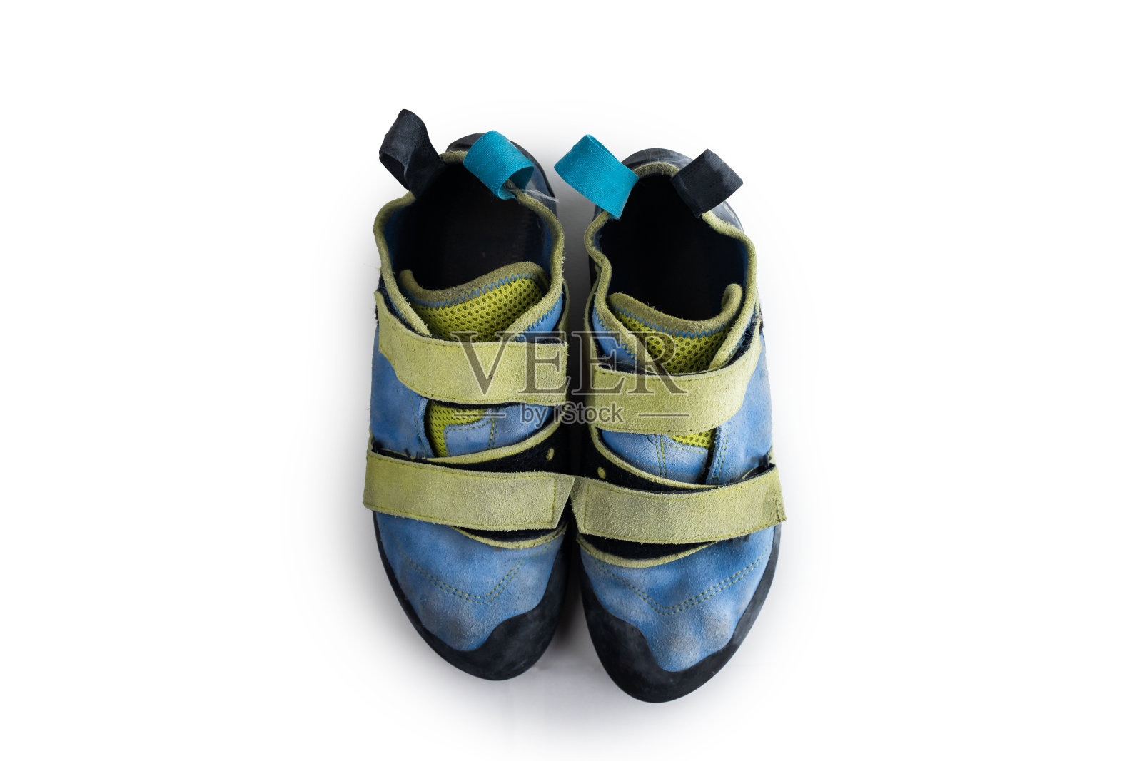 孤立的攀岩鞋照片摄影图片