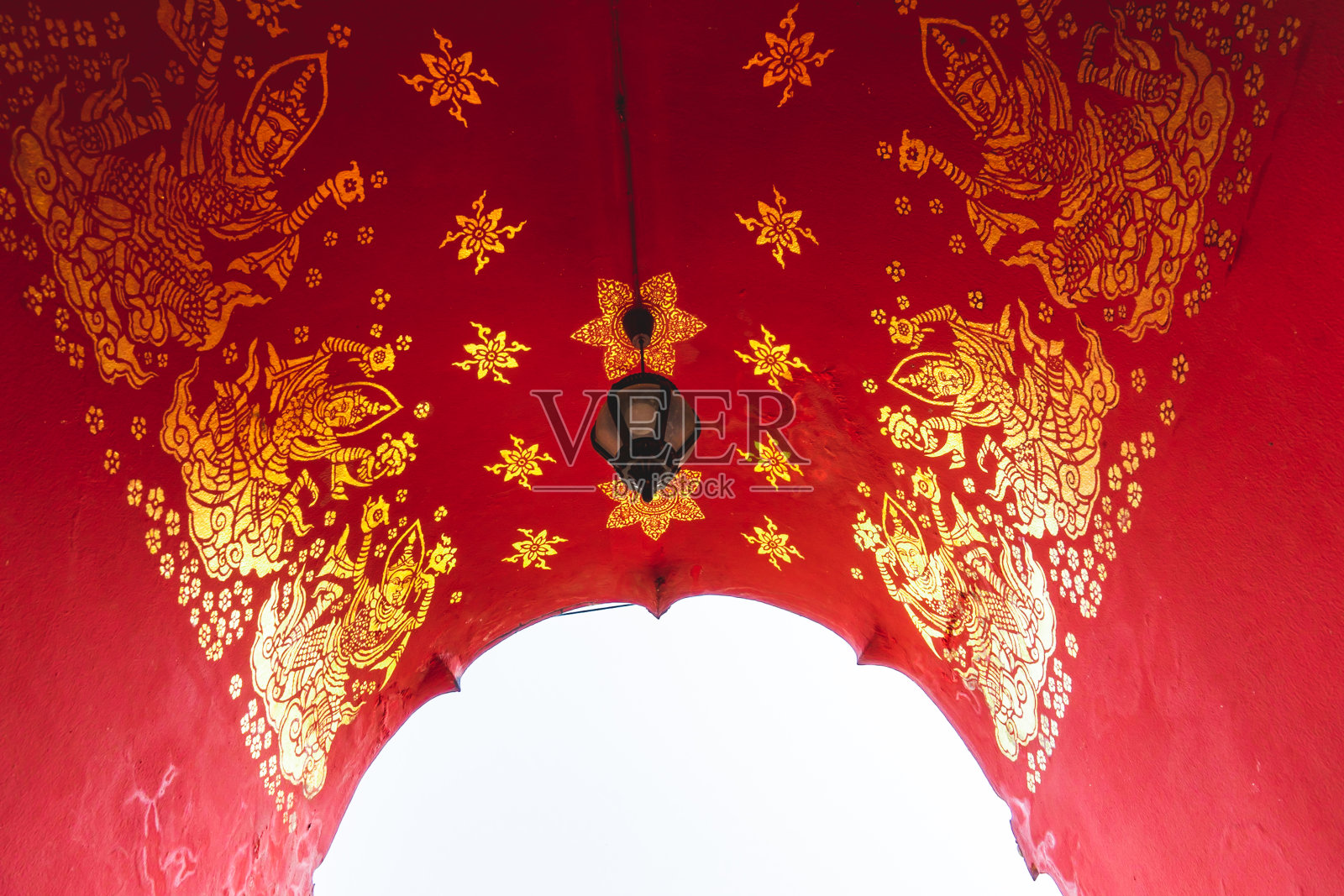 清迈当地寺庙。泰国照片摄影图片