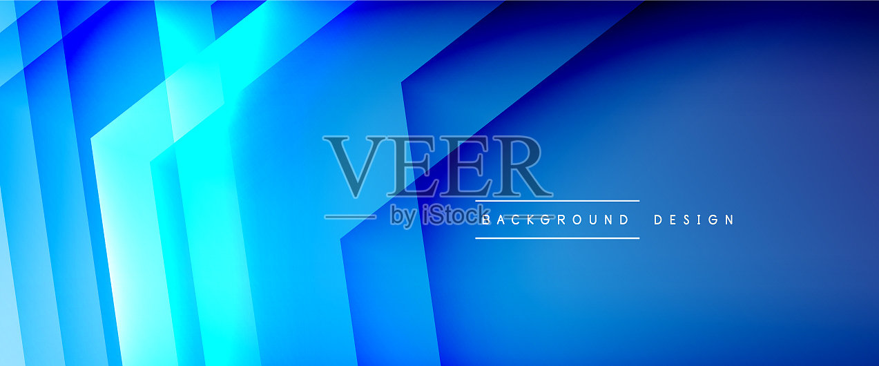 用箭头线技术制作数字模板插画图片素材