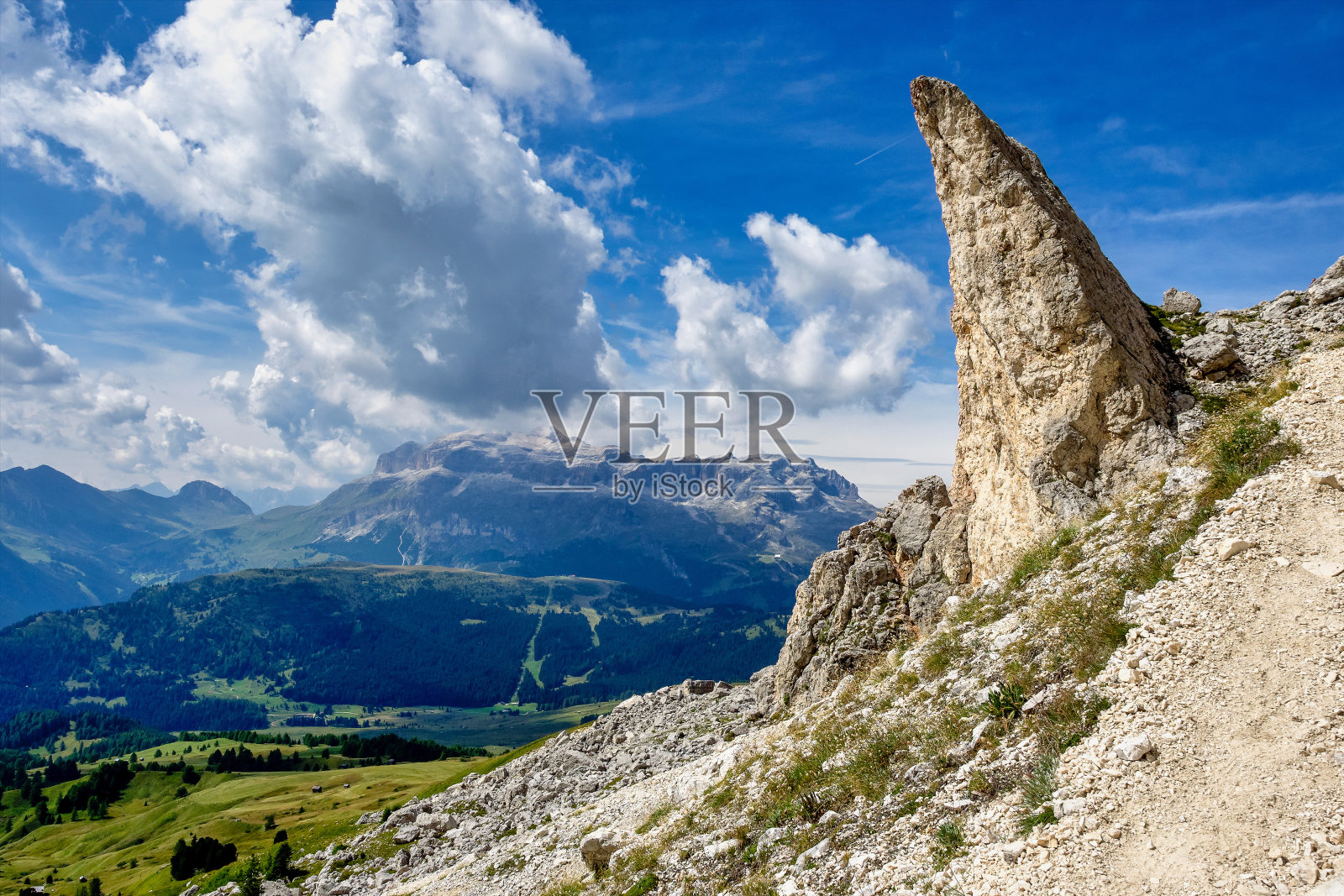 Dolomites Mountains, Valparola Pass, Cortina d’ampezzo, Belluno，意大利照片摄影图片