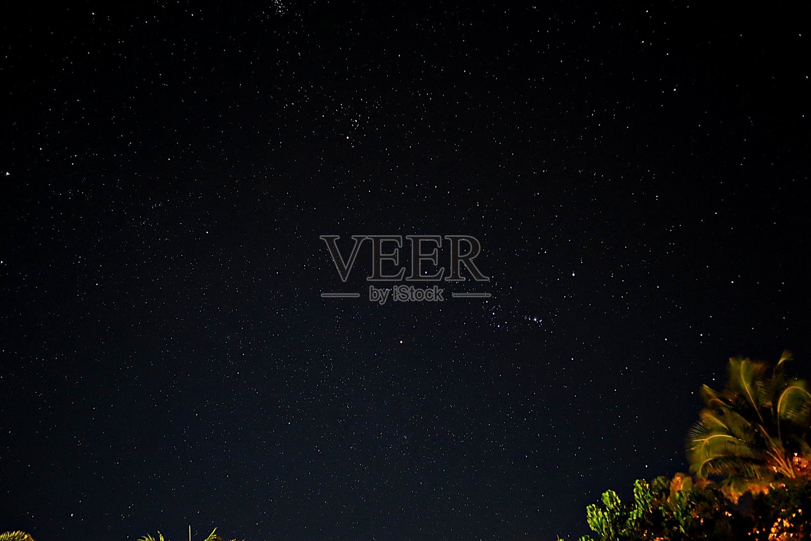 天上有许多星星照片摄影图片