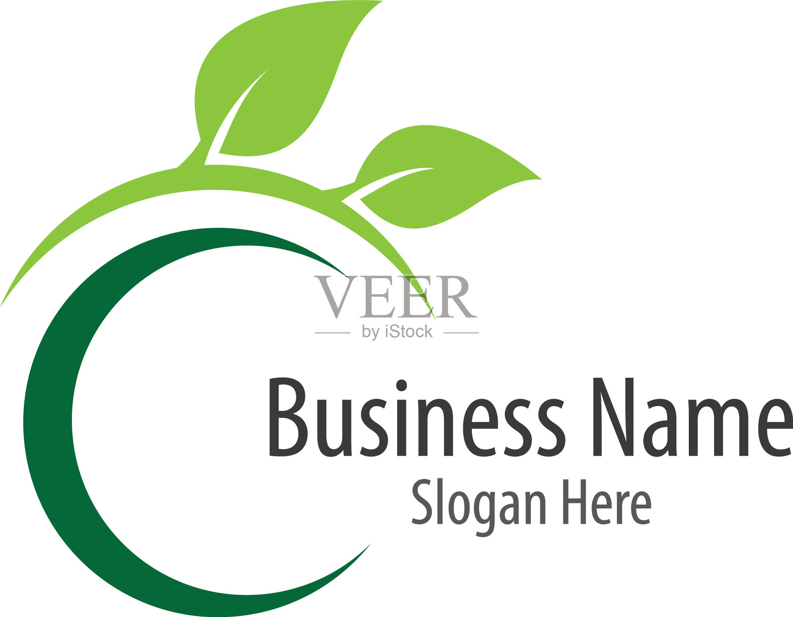 生态标志模板图标插画图片素材