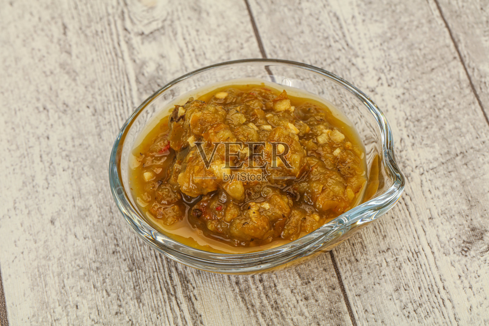 绿辣酱在碗里照片摄影图片