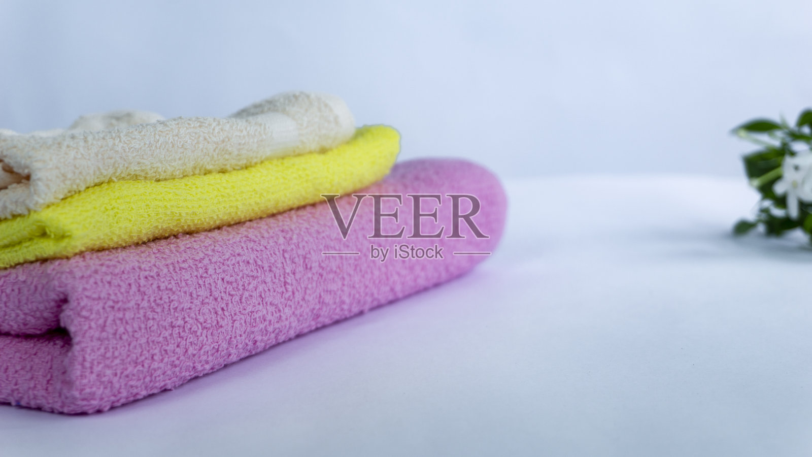 毛巾堆栈照片摄影图片