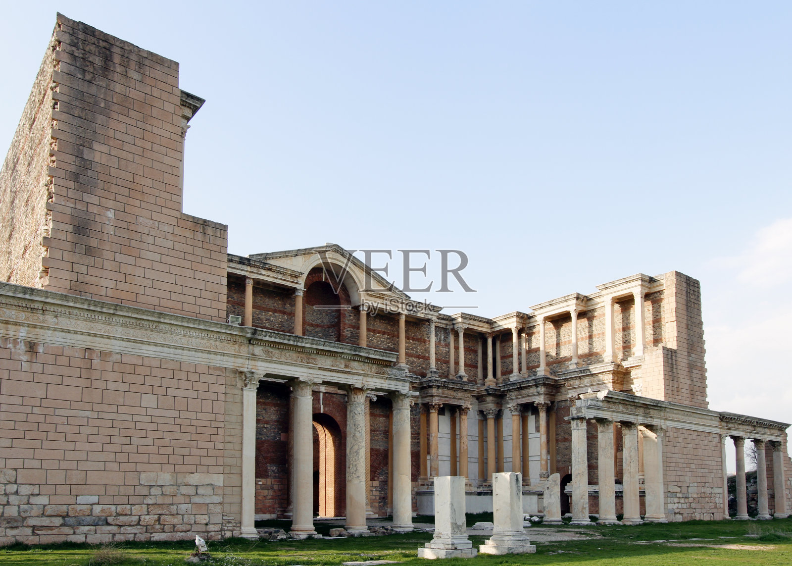 萨迪斯的希腊体育馆照片摄影图片