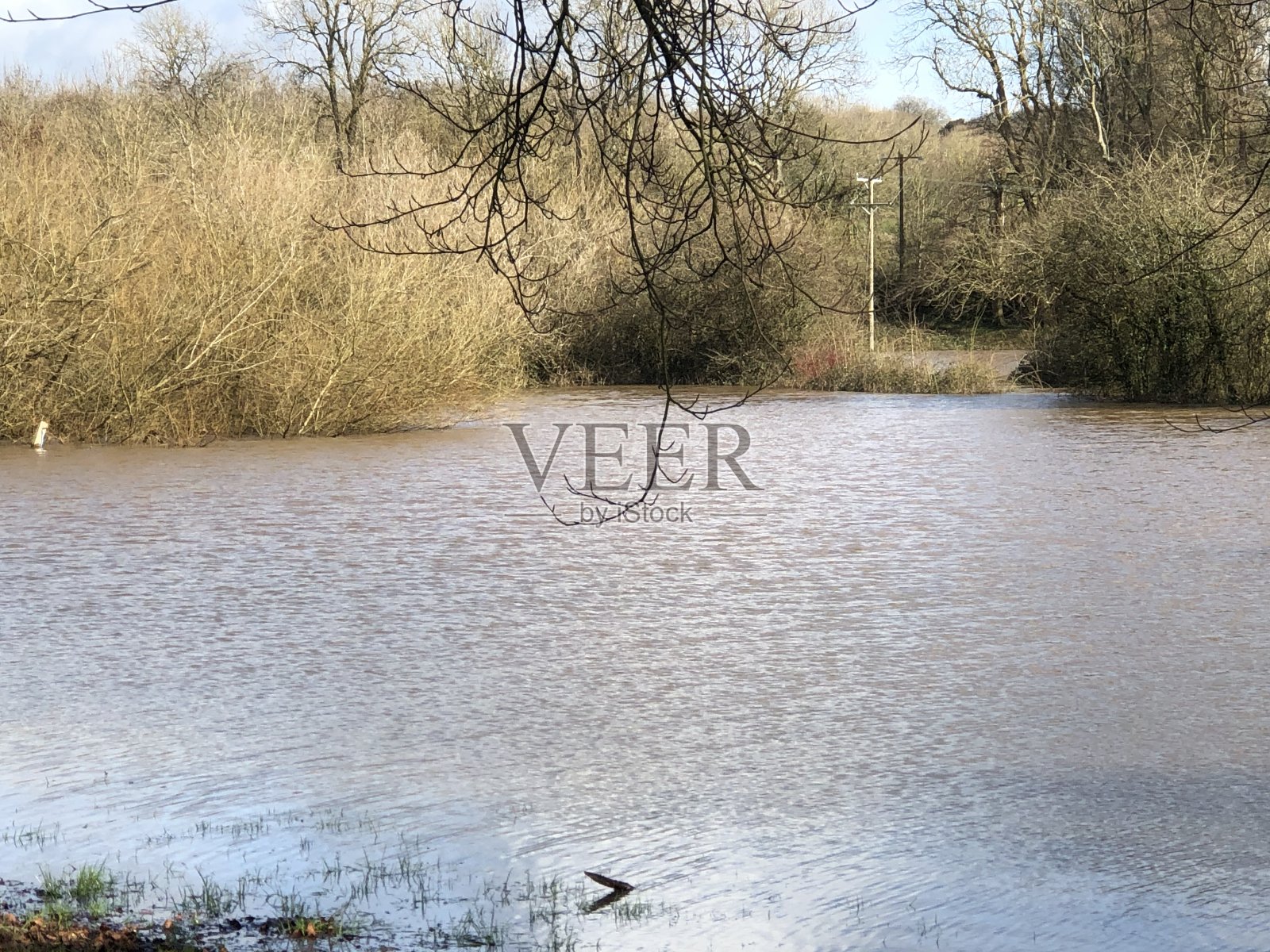 洪水照片摄影图片