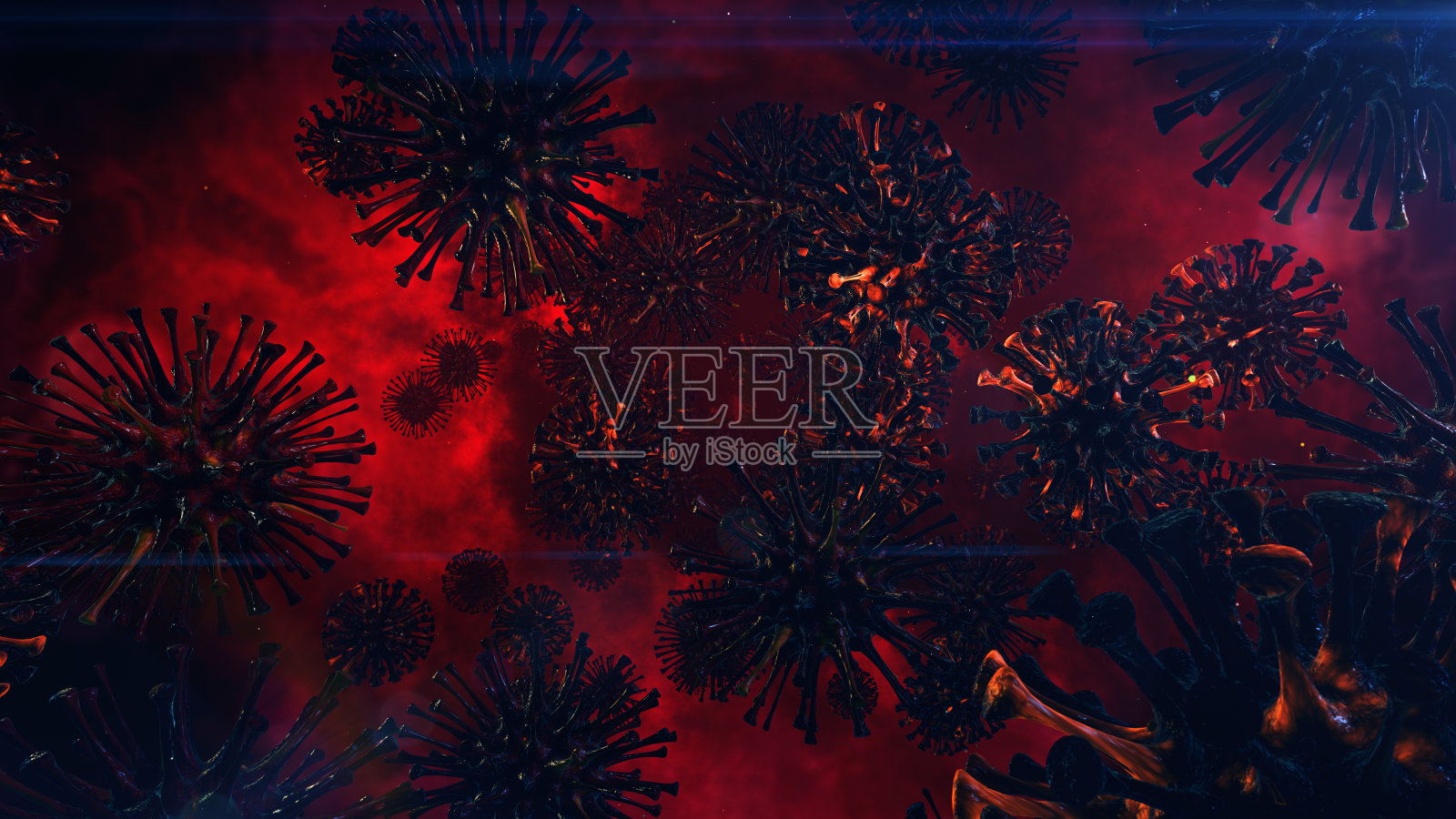 Covid - 19危险病毒03照片摄影图片