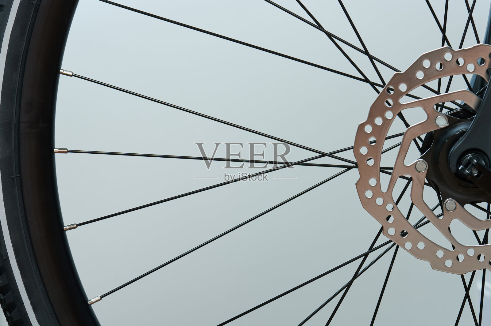 现代自行车制动系统照片摄影图片