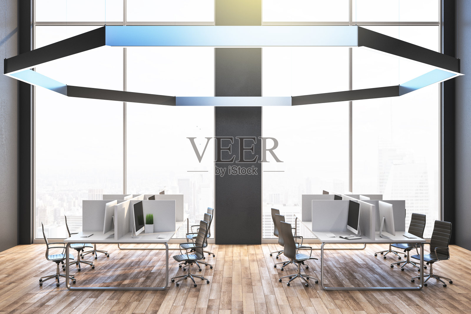 现代办公空间照片摄影图片