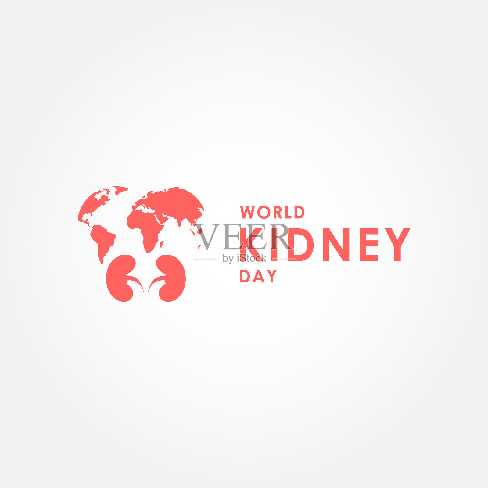 世界肾脏日设计为横幅或背景插画图片素材