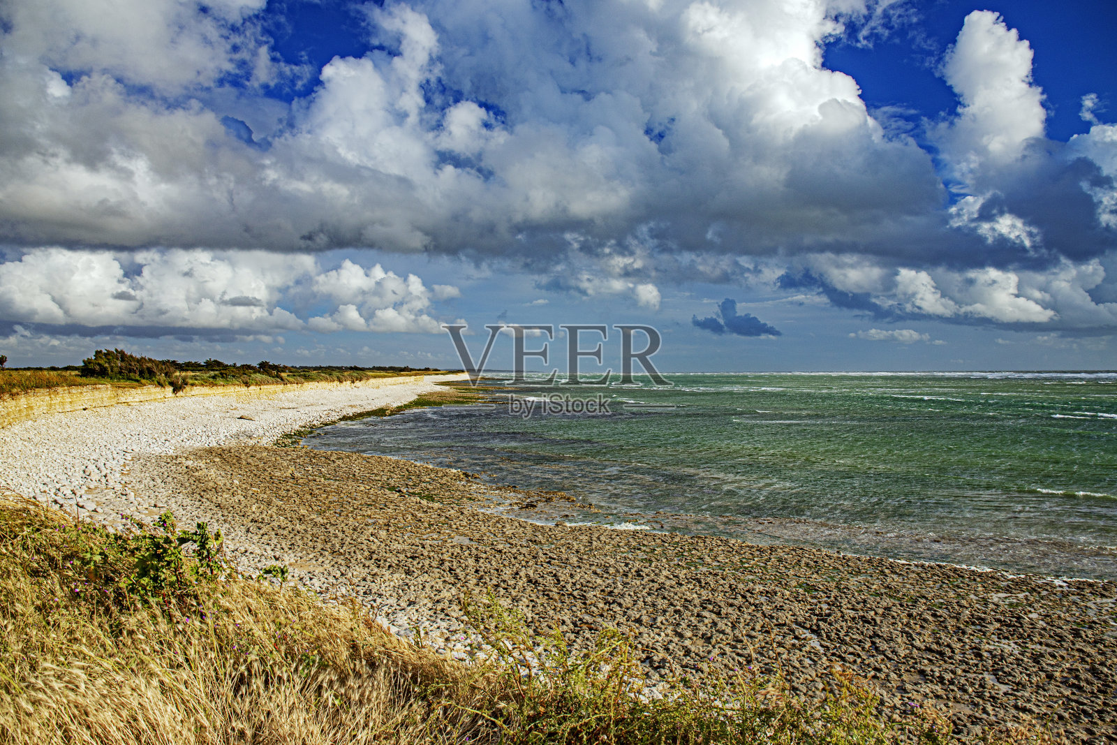 位于法国大西洋沿岸oléron岛照片摄影图片