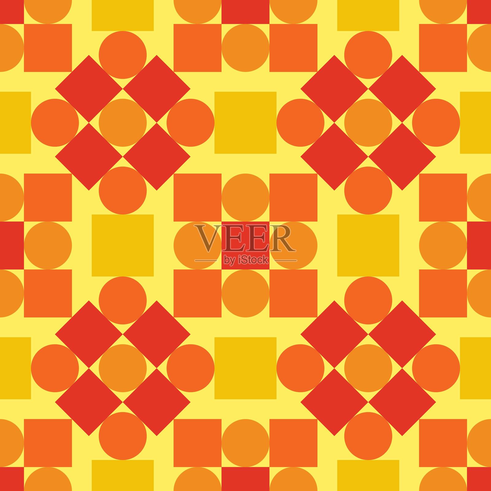 几何矢量重复表面图案插画图片素材