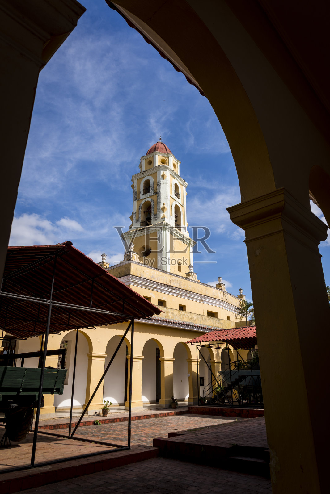 圣方济各阿西西修道院，特立尼达，古巴照片摄影图片