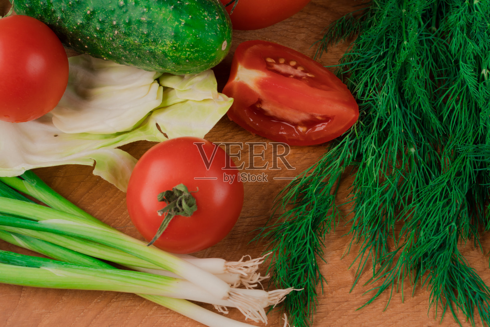 维生素，制作沙拉的元素照片摄影图片