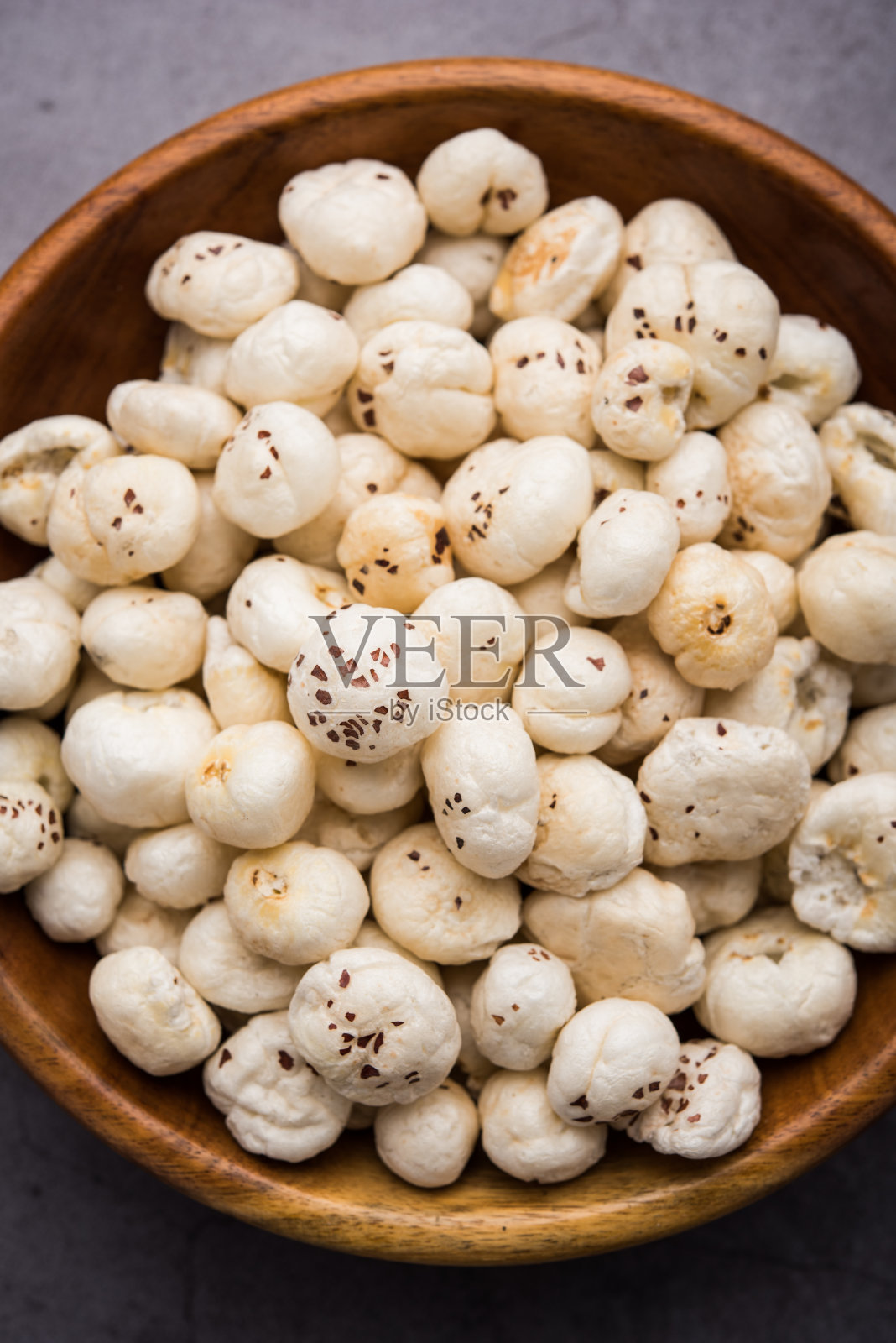 Makhana或莲子照片摄影图片