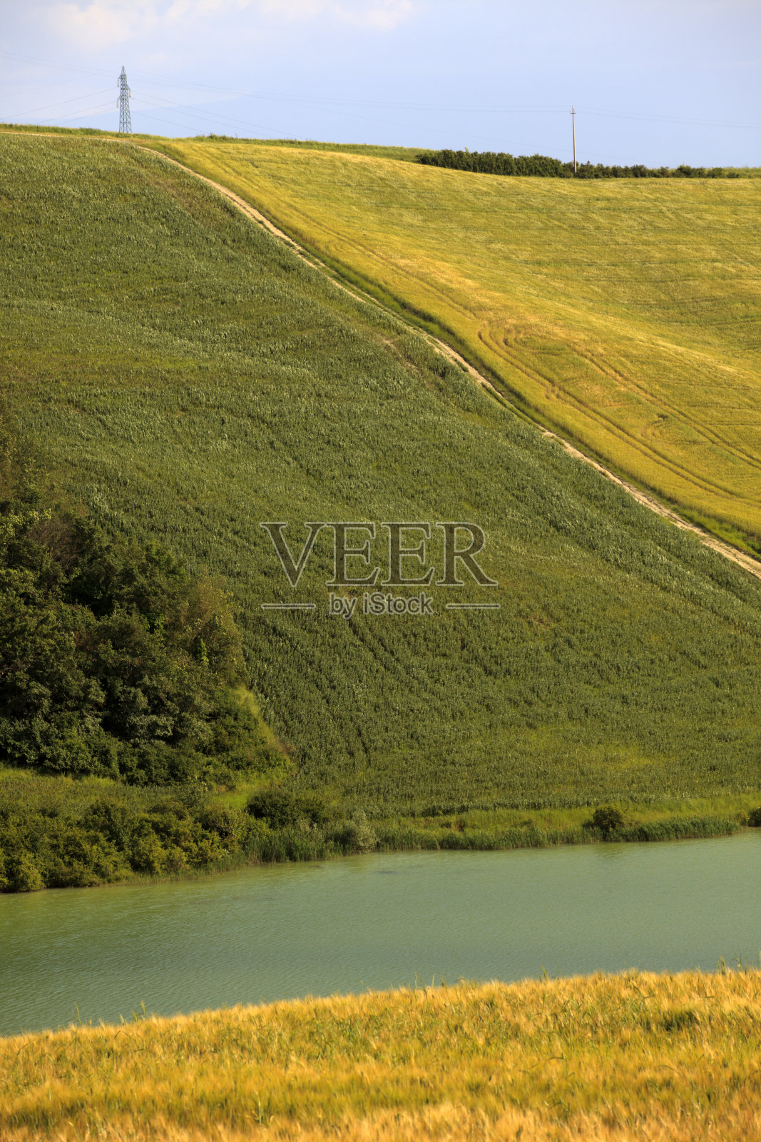 克里特岛塞内西的典型场景照片摄影图片