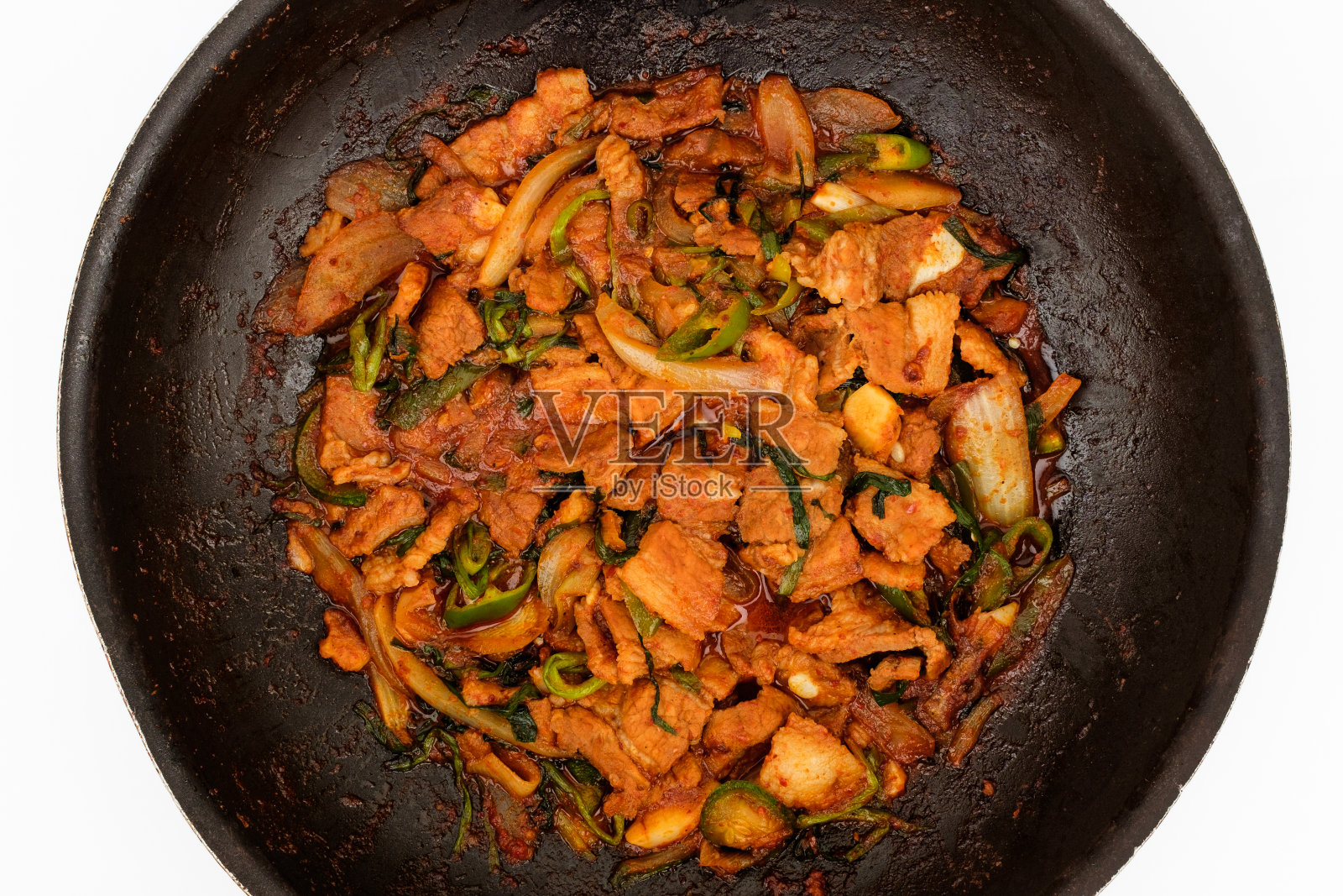 炒肉照片摄影图片