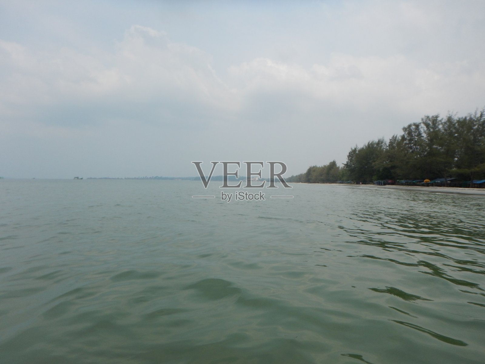 西哈努克维尔的奥切特尔海滩照片摄影图片