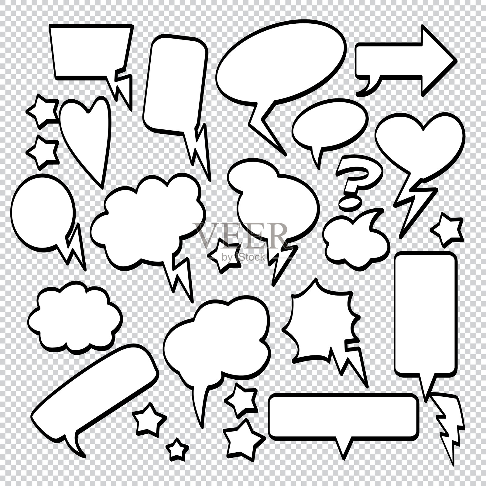 手纹身艺术家在黑色上画黑色插画图片素材