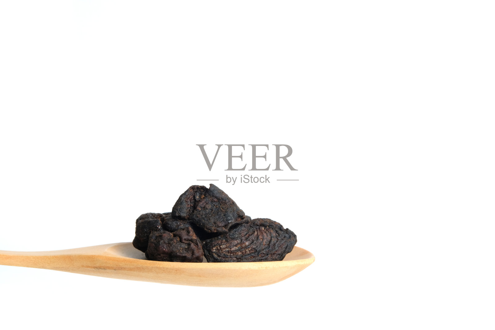 木勺上的藤壶照片摄影图片